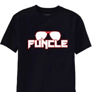 Funcle with shades tshirt